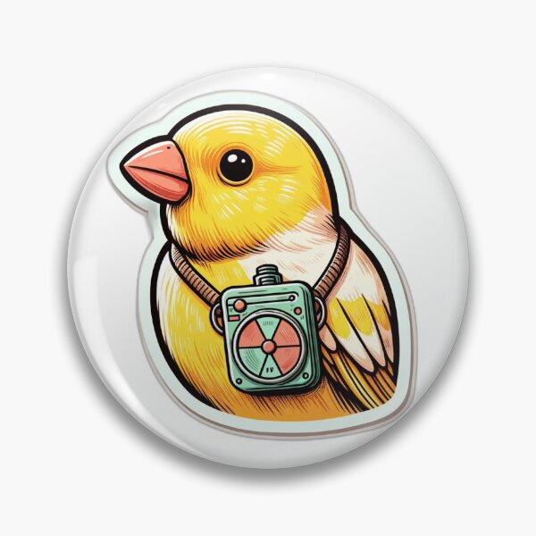 Item preview, Canary in a Uranium Mine: Canary with Geiger Counter designed and sold by daneko.