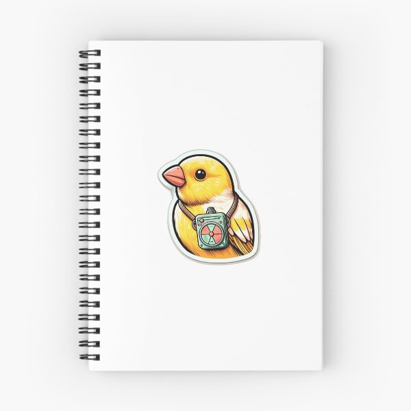Item preview, Canary in a Uranium Mine: Canary with Geiger Counter designed and sold by daneko.