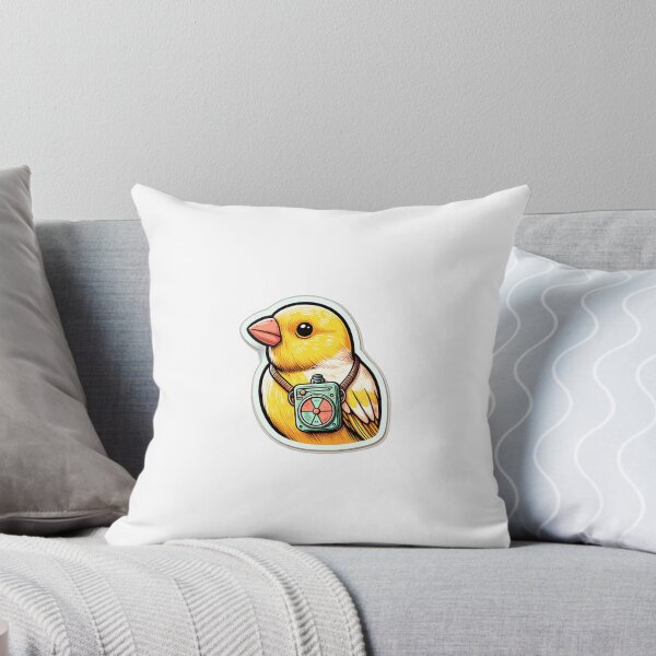 Item preview, Canary in a Uranium Mine: Canary with Geiger Counter designed and sold by daneko.