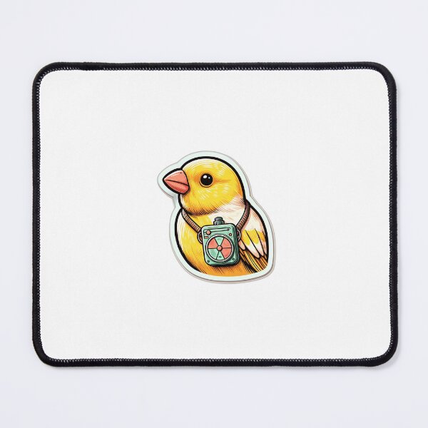 Item preview, Canary in a Uranium Mine: Canary with Geiger Counter designed and sold by daneko.