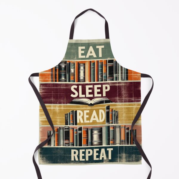 Item preview, Eat, sleep, read, repeat designed and sold by Chaput Store.