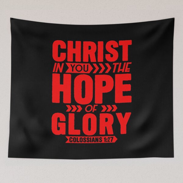 Item preview, Colossians 1:27 Christ in you the Hope of Glory designed and sold by plushism.