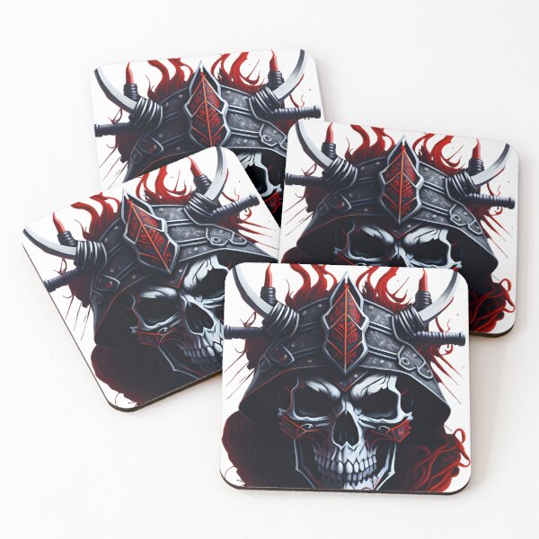 Item preview, The Samurai Skull designed and sold by GlowPulse.