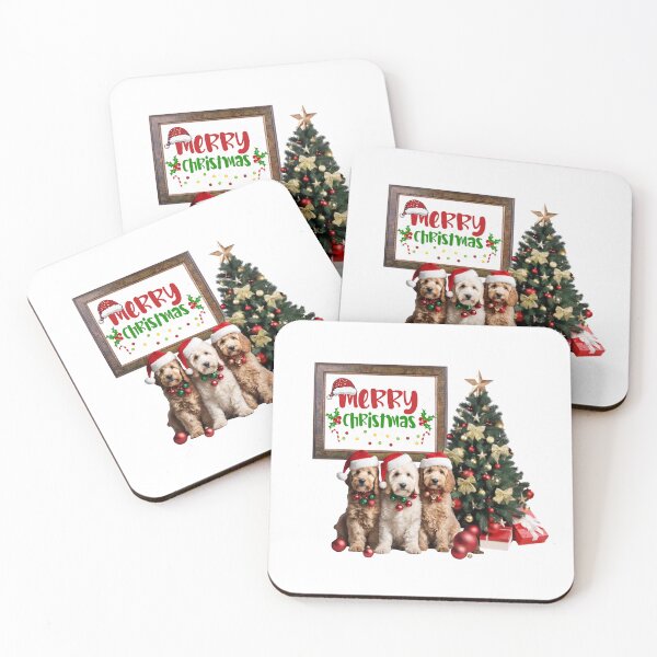 Item preview, Three Doodle Merry Christmas designed and sold by Fredster1966.