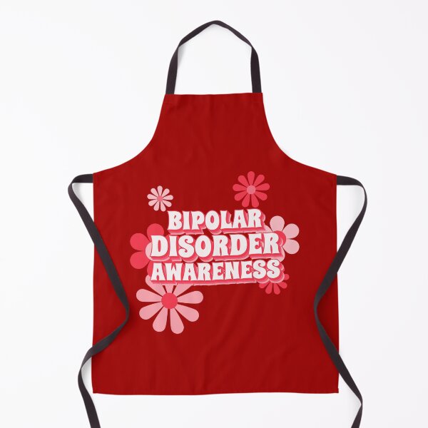 Item preview, Retro Bipolar Disorder Awareness, Pink Floral Design designed and sold by AryaSubramanian.