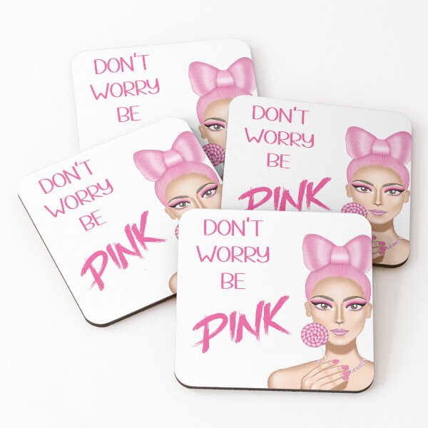 Item preview, Don't worry be pink designed and sold by Gabriela Malaga Aragon.