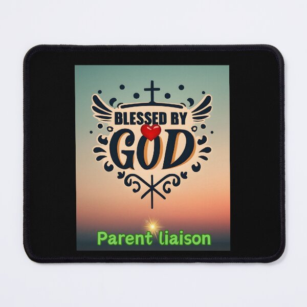 Item preview, BLESSED BY GOD PARENT LIAISON designed and sold by carlos crane.
