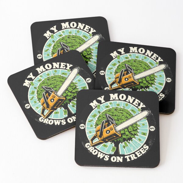 Item preview, Retro My Money Grows On Trees For Arborists designed and sold by TomFrontierArt.