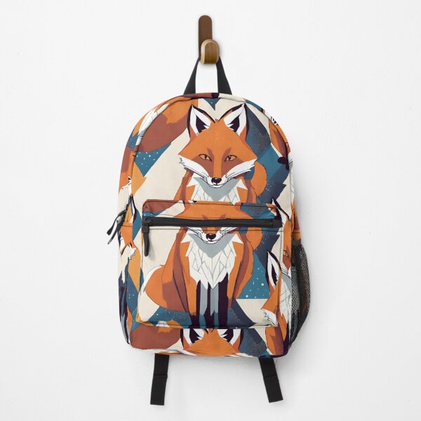 Item preview, Geometric fox designed and sold by kreativeadern.