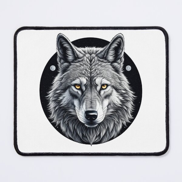 Item preview, Wolf head moon designed and sold by katloganusa.