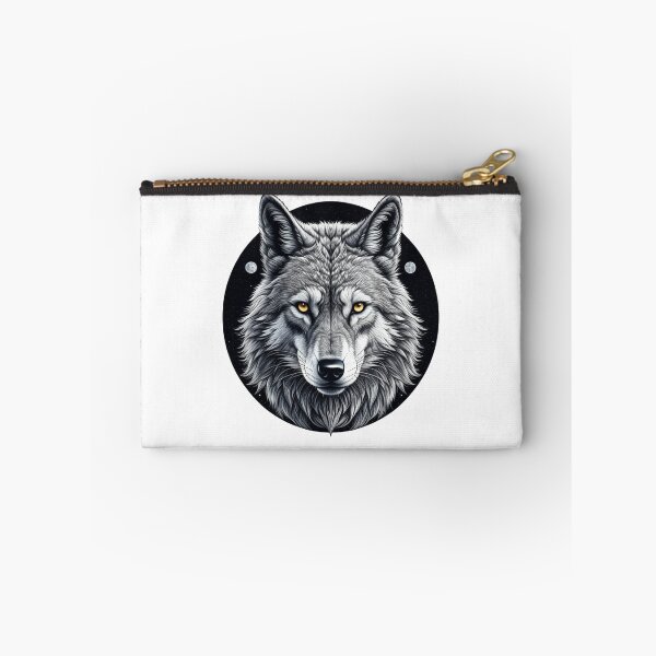 Aperçu de l'œuvre Lune tête de loup créée et vendue par katloganusa.