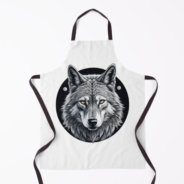 Item preview, Wolf head moon designed and sold by katloganusa.