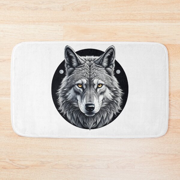 Item preview, Wolf head moon designed and sold by katloganusa.