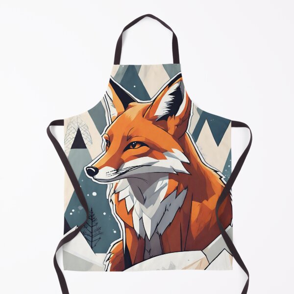 Item preview, Looking geometric fox designed and sold by kreativeadern.