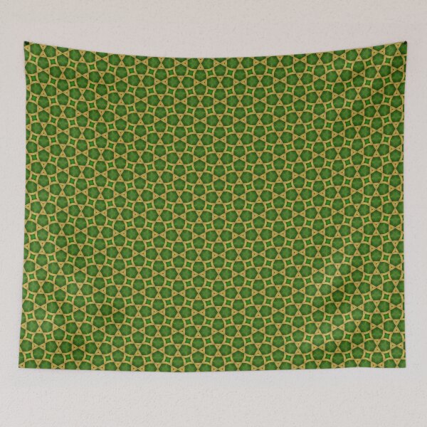 Item preview, Green Leaf and Alpine Pattern designed and sold by PatternMyHome.