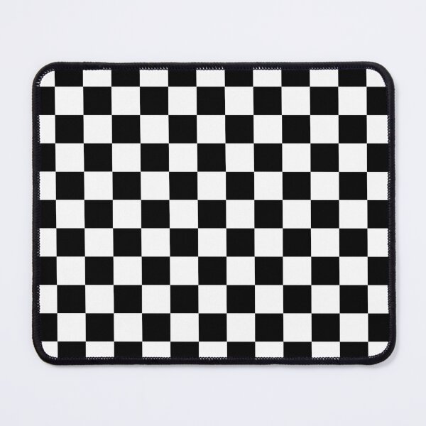 Item preview, Checkered (Medium Squares) Black and White designed and sold by Tree45.