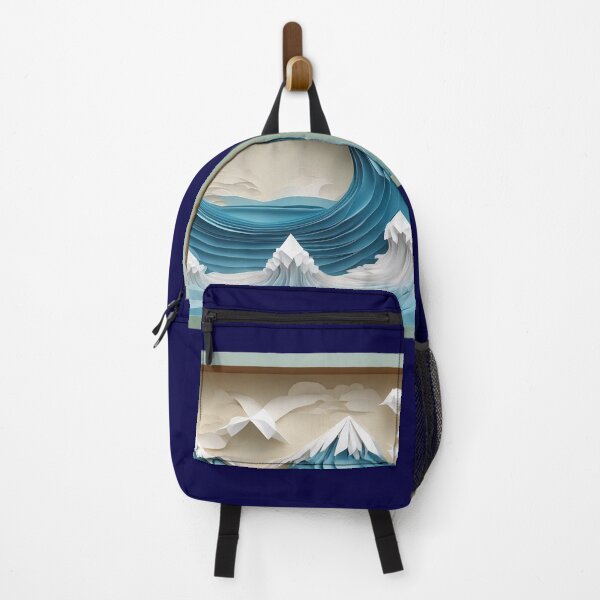 Item preview, Winter landscape by the sea origami 2 designed and sold by KarakitAI.