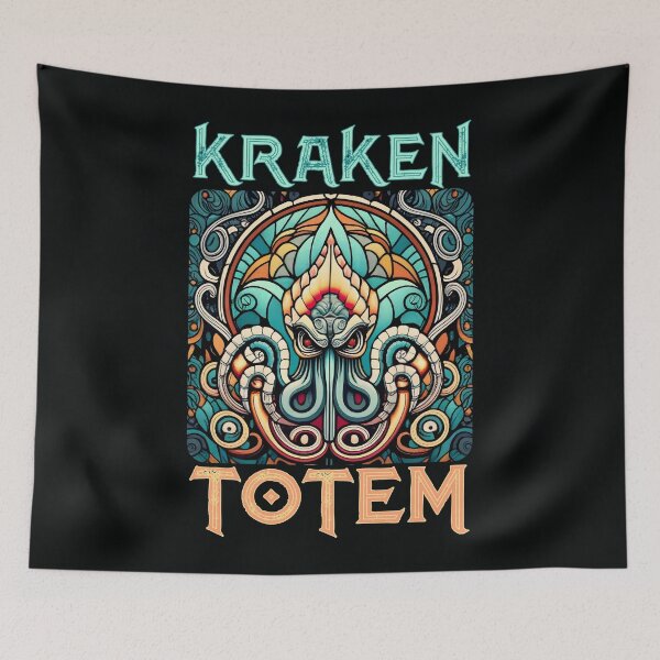 Item preview, Kraken Totem designed and sold by SidTastic .