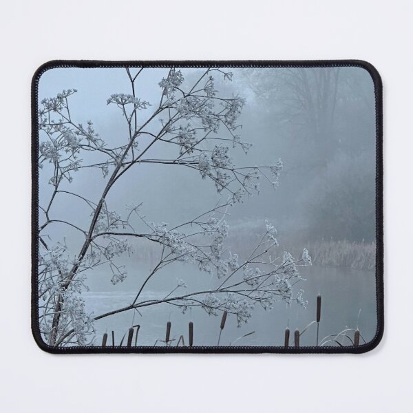 Item preview, Frosty misty lake designed and sold by Tizz07.