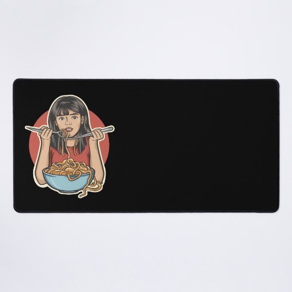 Item preview, Girl Eating Spaghetti designed and sold by NNisu.
