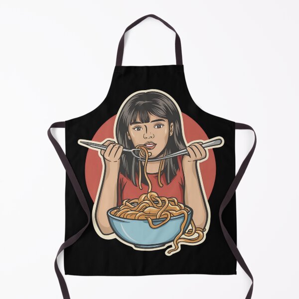 Item preview, Girl Eating Spaghetti designed and sold by NNisu.