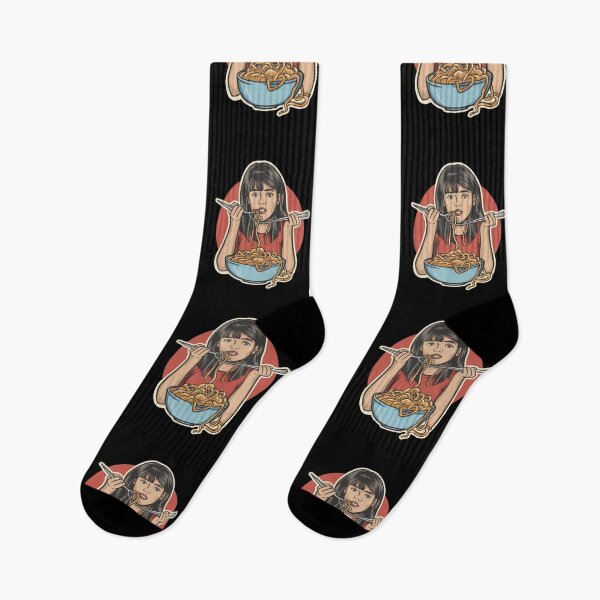 Item preview, Girl Eating Spaghetti designed and sold by NNisu.