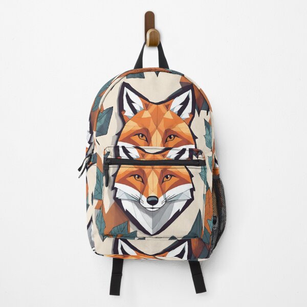 Item preview, Geometric fox in the Bätterwald designed and sold by kreativeadern.