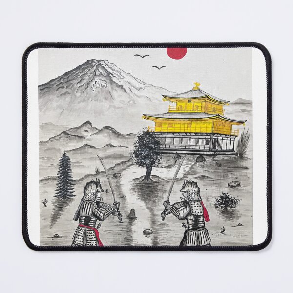 Item preview, Samurai duel at the Golden Temple Japan designed and sold by Valérie SCHULER.