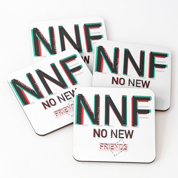 Item preview, NNF NO NEW FRIENDS designed and sold by VintagePeaces.