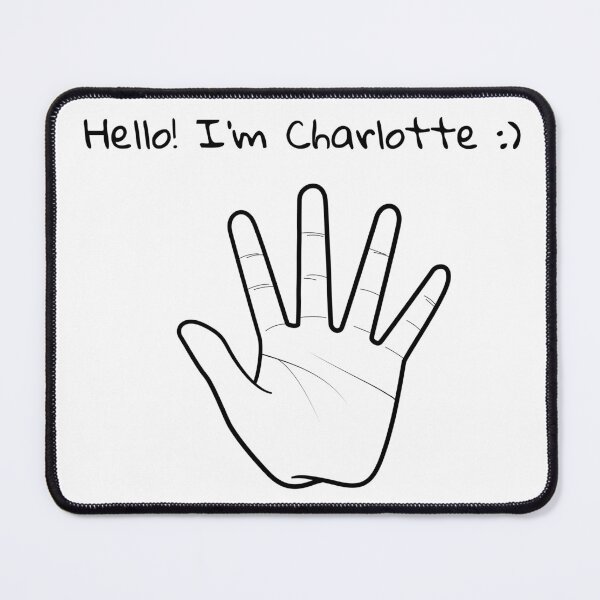 Item preview, Hello I'm Charlotte my name funny girl cute designed and sold by STRAVOY.