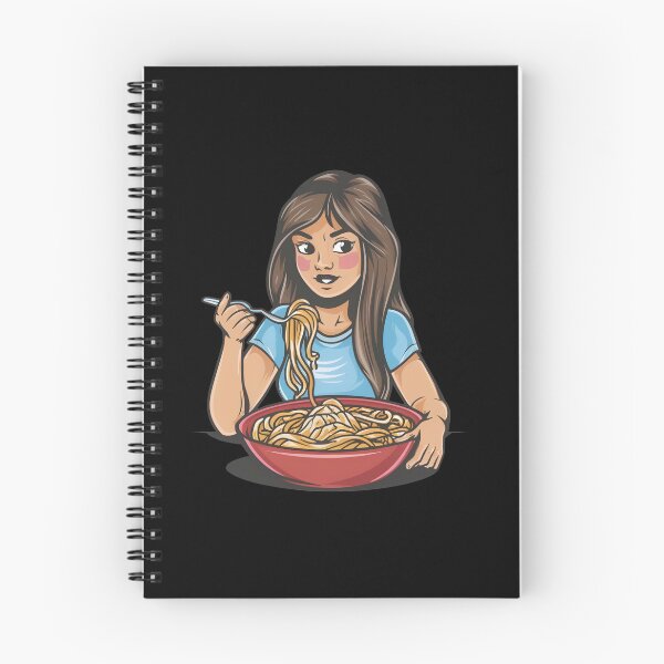 Artikelvorschau, Mädchen isst Spaghetti entworfen und verkauft von NNisu.