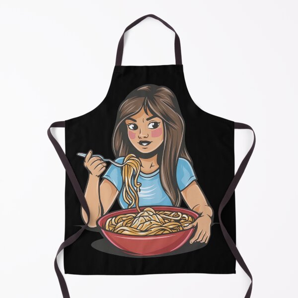 Item preview, Girl Eating Spaghetti designed and sold by NNisu.