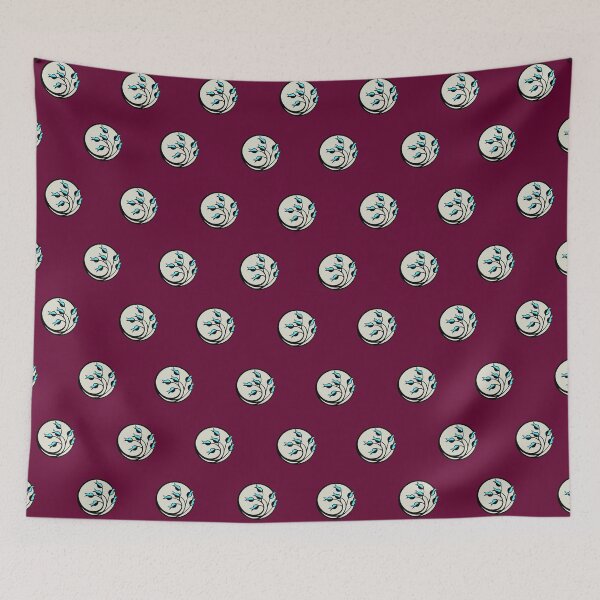 Item preview, Abstract Pattern - Tyrian Purple designed and sold by SteinHead.