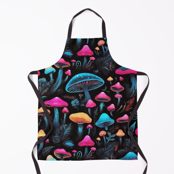 Item preview, Fungi Party: Neon Mushroom Dance designed and sold by ZION-E-Store.