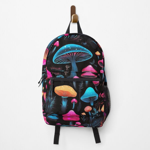 Item preview, Fungi Party: Neon Mushroom Dance designed and sold by ZION-E-Store.
