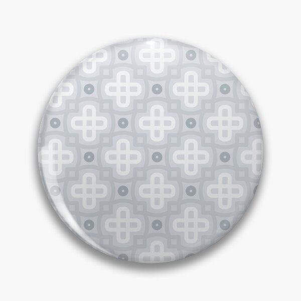Item preview, Light Grey Crosse Circle Square Ring Modern Geometric Natural Symmetry Scandinavian Pattern designed and sold by PenguinForests.