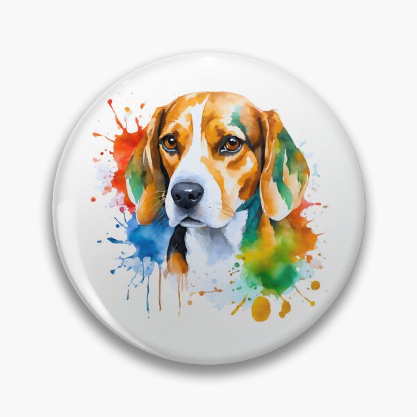 Item preview, Watercolor Beagle Art designed and sold by Fredster1966.