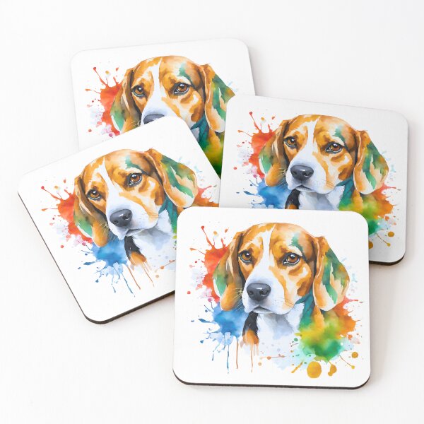 Item preview, Watercolor Beagle Art designed and sold by Fredster1966.
