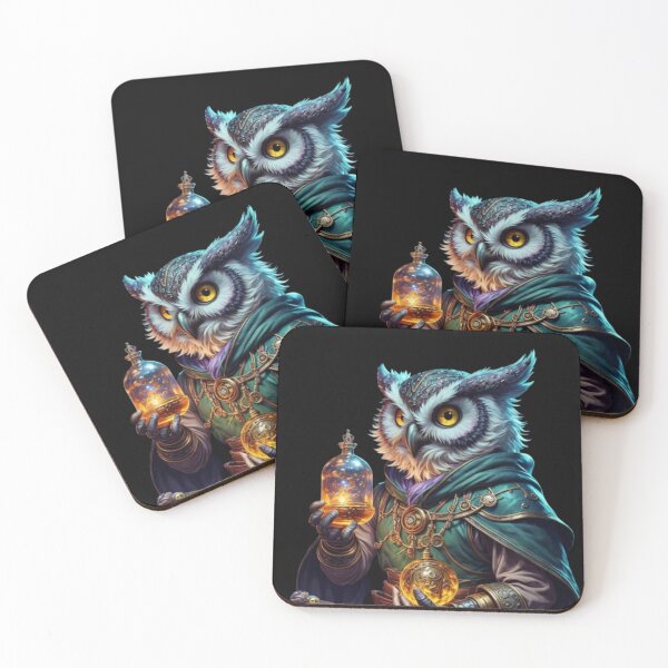 Item preview, "Captivating Cartoon Owl Image: Owl Jolson designed and sold by Obinne.