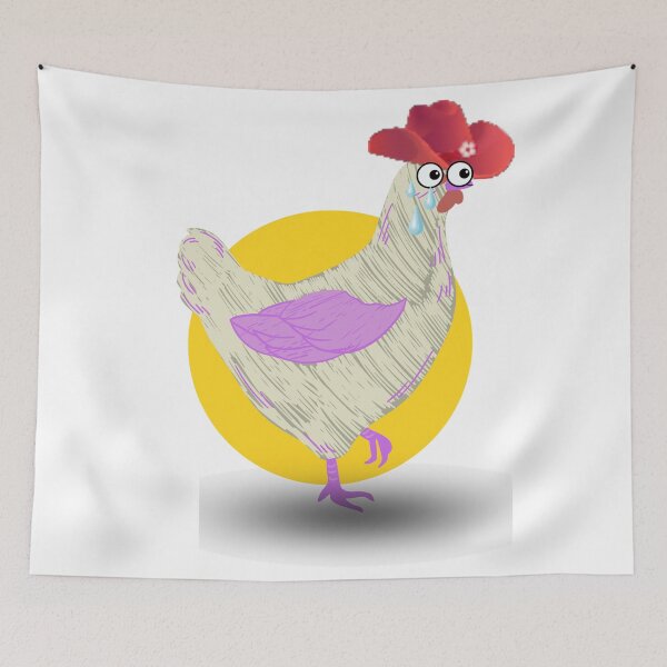 Item preview, Funny Pink Chicken: The Heat of Style designed and sold by Olojo.