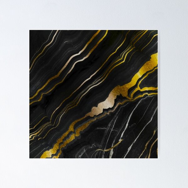 Item preview, Elegant Black & Gold Patterns: Portoro Veins designed and sold by Gustavo Navarro.