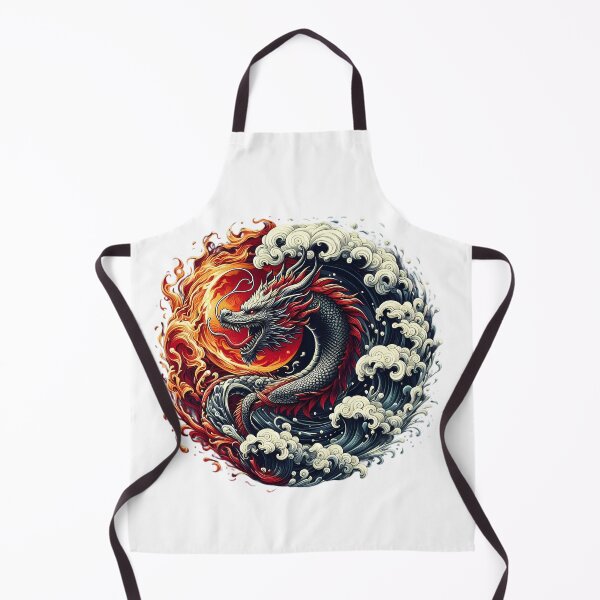 Item preview,  Inferno and Surge Dragon Yin Yang designed and sold by Pixel Dome.