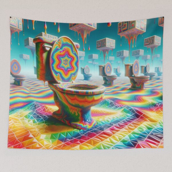 Item preview, Psychedelic Sanitation designed and sold by The Cosmic Phenomenon .