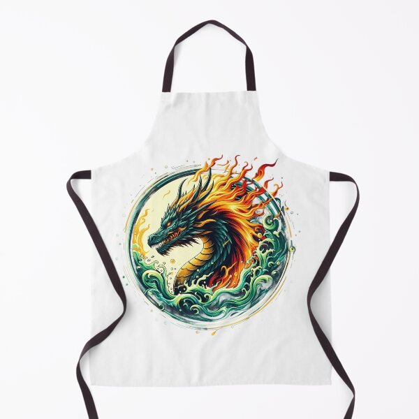 Item preview, Aquaflame Dragon Majesty designed and sold by Pixel Dome.