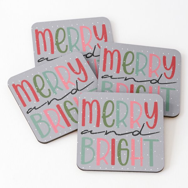 Item preview,  Merry and Bright snow christmas vibes  designed and sold by Smix Pixels.