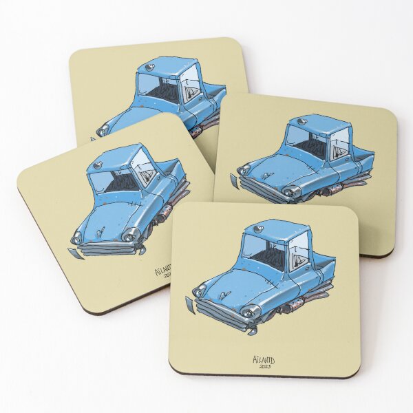 Item preview, Flying car retro series - Blues designed and sold by Ailantd.