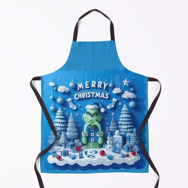 Item preview, Blue Vibe Christmas: Gifts, Grinch, and Festive Delights designed and sold by Attire mukashaf.