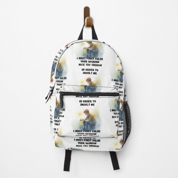 Item preview, in order to insult me i must first value your opinion nice try though designed and sold by hichametta.