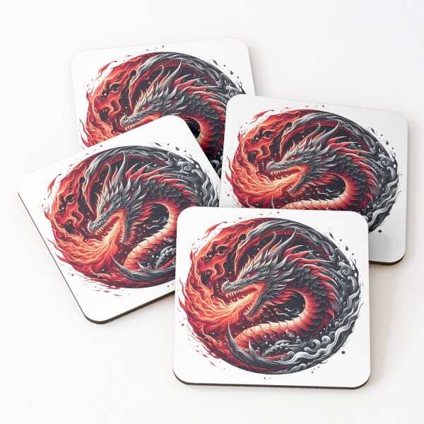 Item preview, Fiery Whirl of the Abyssal Drake designed and sold by Pixel Dome.