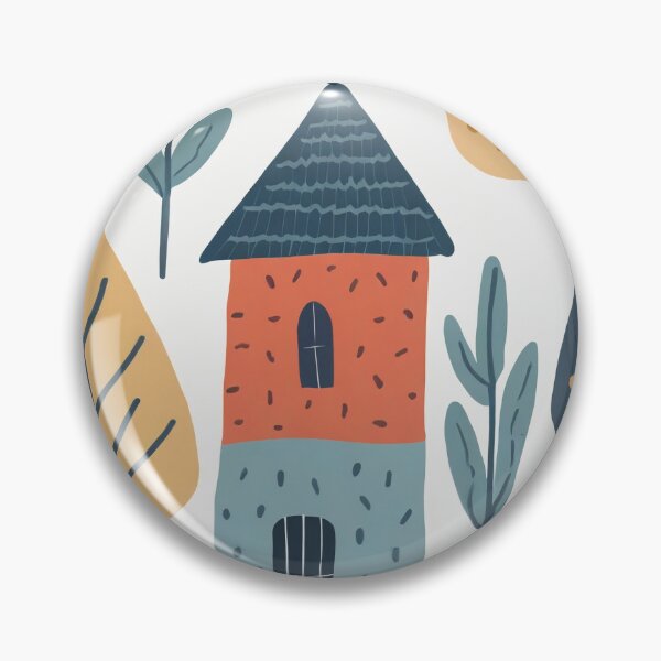 Item preview, abstract boho building  designed and sold by Jubjangm3.